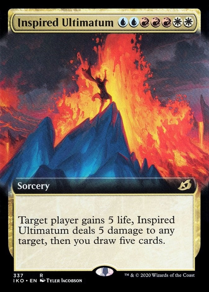 Inspired Ultimatum (Extended Art) (337) (Ikoria: Lair of Behemoths)