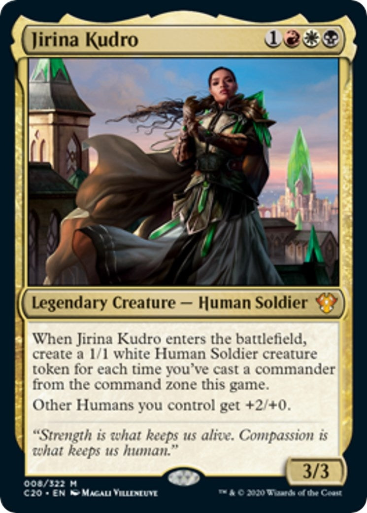 Jirina Kudro (Commander 2020) (8) (Oversize Cards)