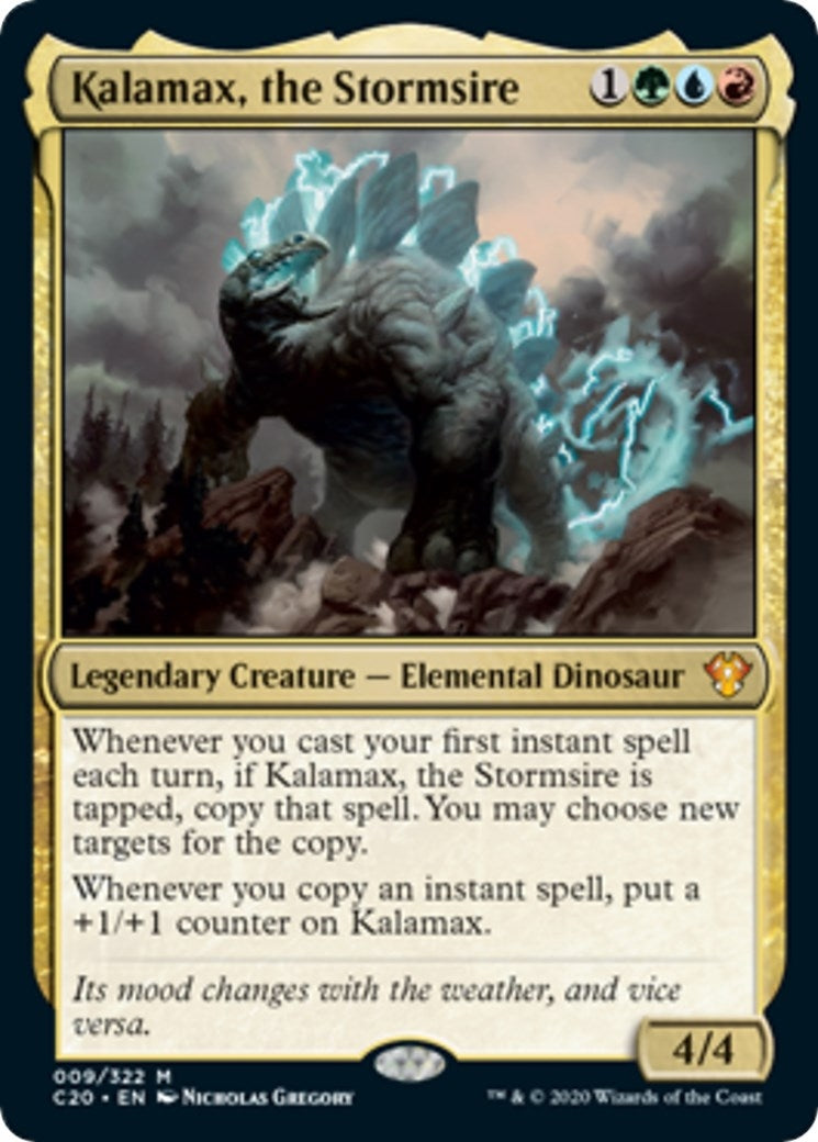 Kalamax, the Stormsire (Commander 2020) (9) (Oversize Cards)