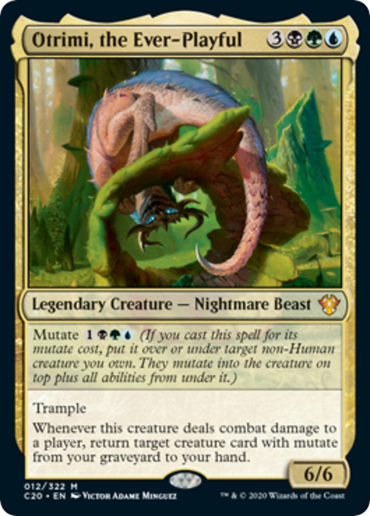 Otrimi, the Ever-Playful (Commander 2020) (12) (Oversize Cards)