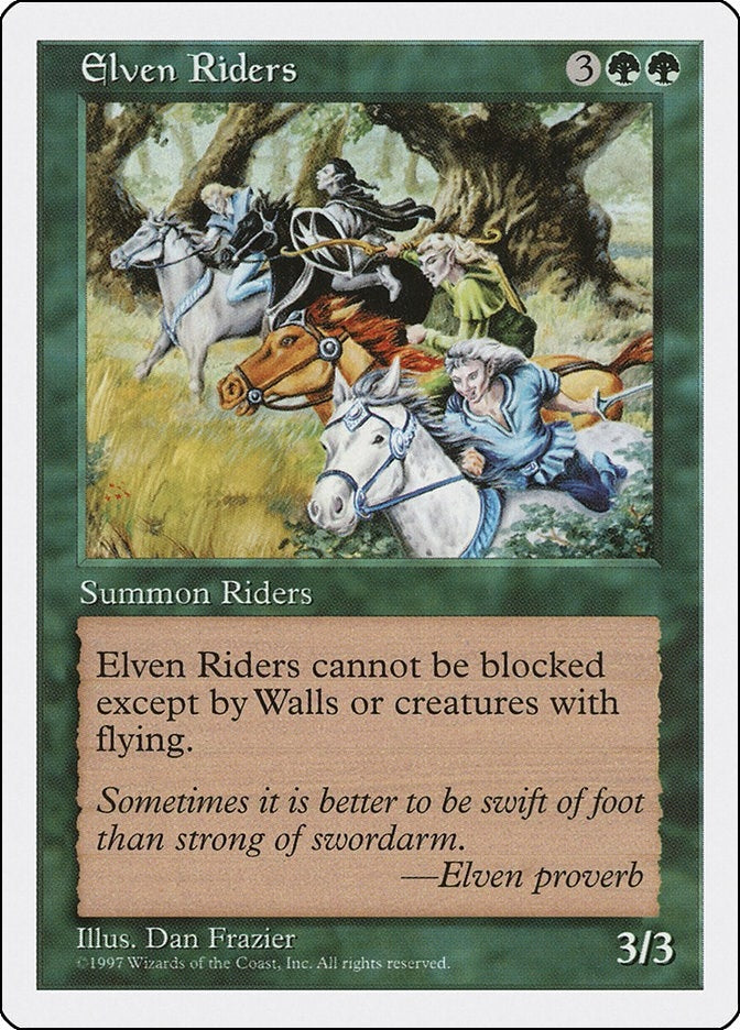 Elven Riders (Fifth Edition)