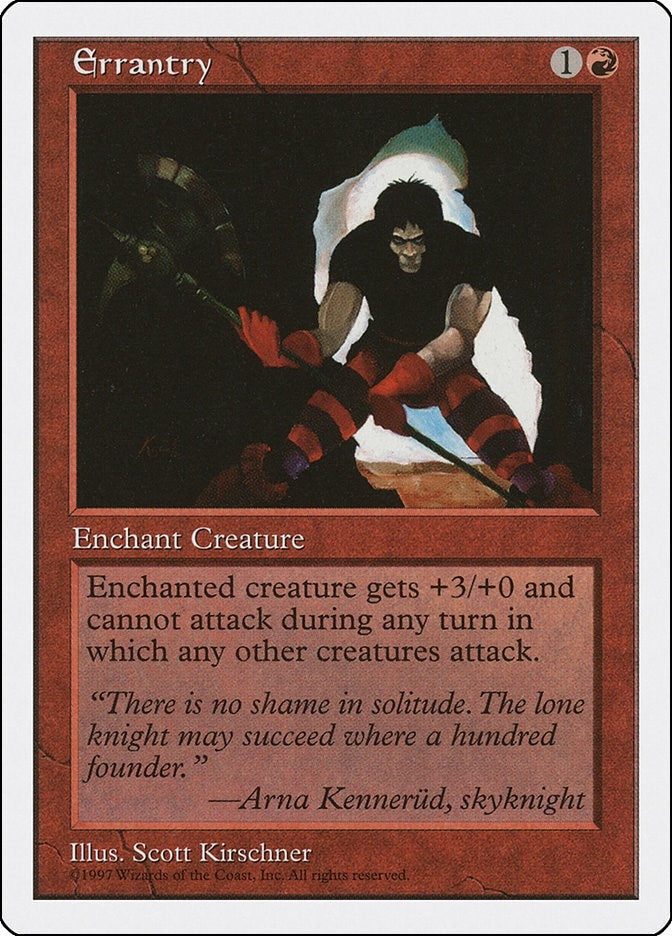 Errantry (Fifth Edition)