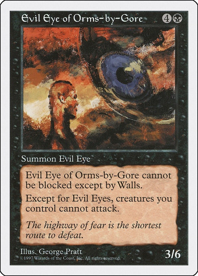 Evil Eye of Orms-by-Gore (Fifth Edition)