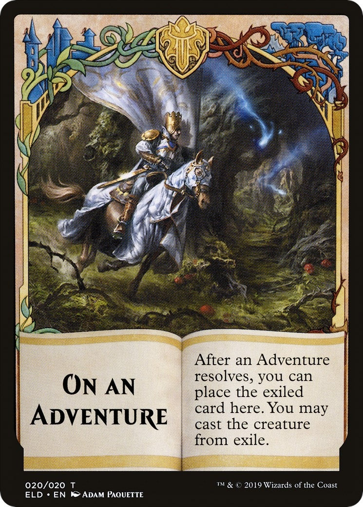 Emblem - On An Adventure Double-Sided (Challenger 2020) (20) (Unique and Miscellaneous Promos)
