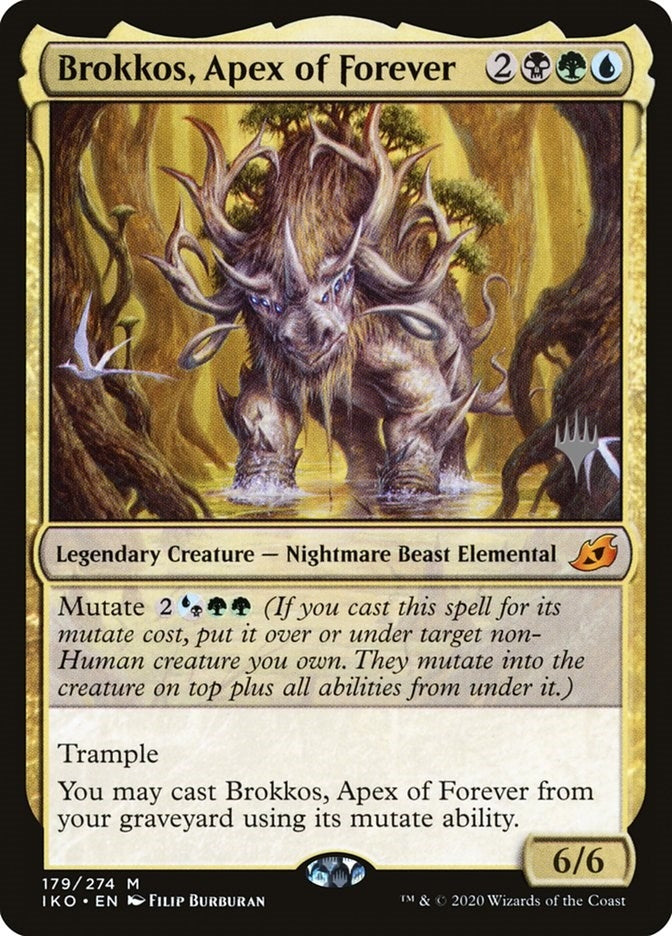 Brokkos, Apex of Forever (179) (Promo Pack: Ikoria)