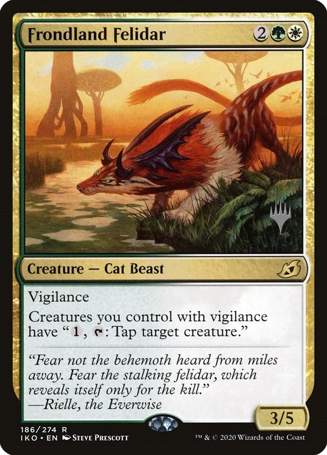 Frondland Felidar (186) (Promo Pack: Ikoria)