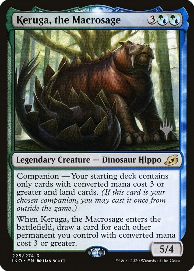 Keruga, the Macrosage (225) (Promo Pack: Ikoria)