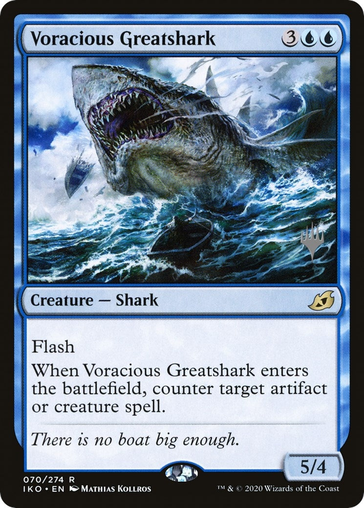 Voracious Greatshark (70) (Promo Pack: Ikoria)
