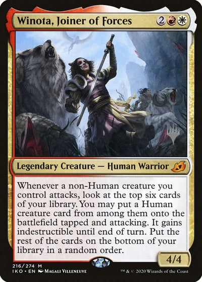Winota, Joiner of Forces (216) (Promo Pack: Ikoria)