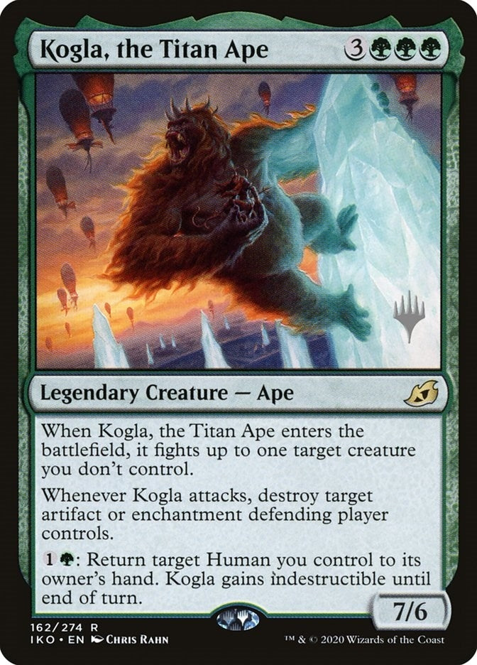 Kogla, the Titan Ape (162) (Promo Pack: Ikoria)