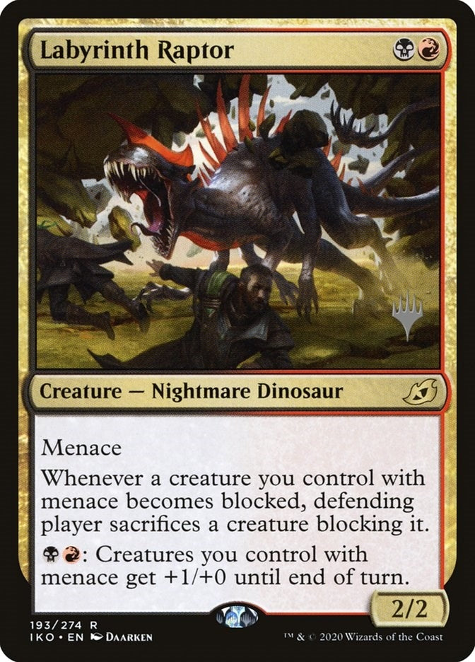 Labyrinth Raptor (193) (Promo Pack: Ikoria)