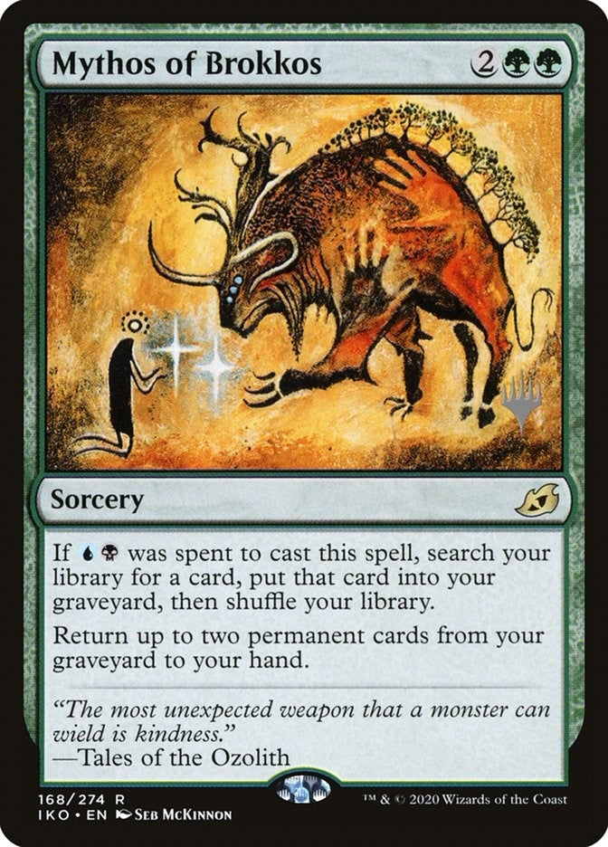 Mythos of Brokkos (168) (Promo Pack: Ikoria)