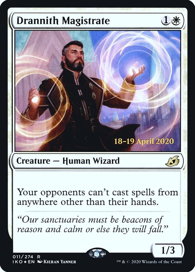 Drannith Magistrate (11) (Prerelease Cards)