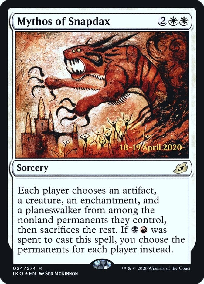 Mythos of Snapdax (24) (Prerelease Cards)
