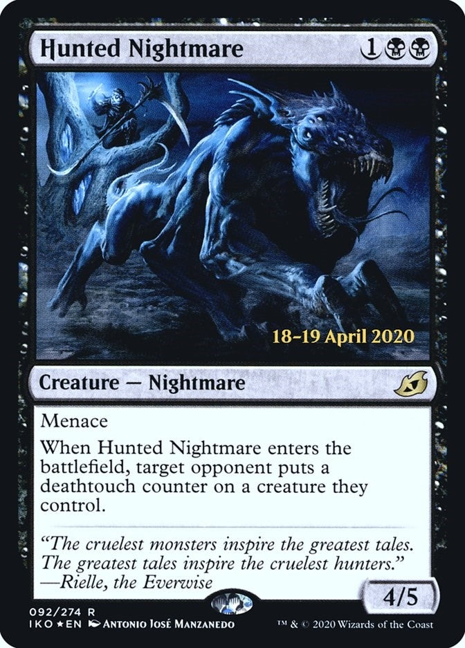 Hunted Nightmare (92) (Prerelease Cards)