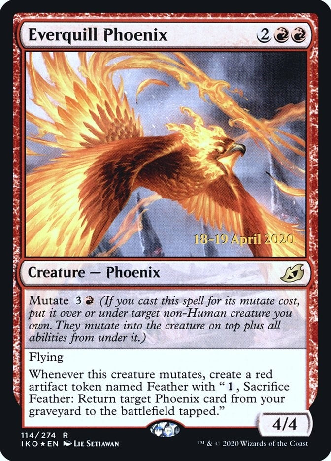 Everquill Phoenix (114) (Prerelease Cards)