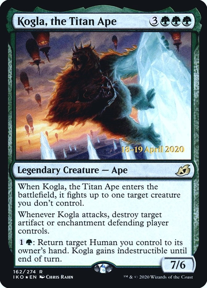 Kogla, the Titan Ape (162) (Prerelease Cards)