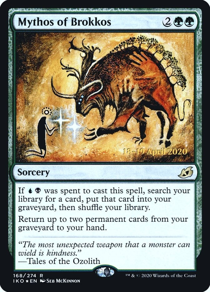 Mythos of Brokkos (168) (Prerelease Cards)