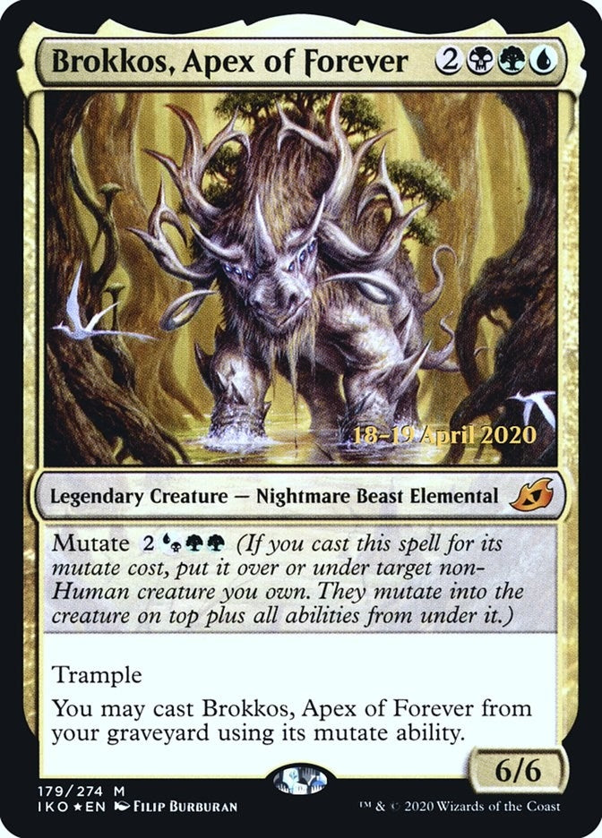 Brokkos, Apex of Forever (179) (Prerelease Cards)