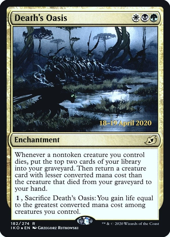 Death's Oasis (182) (Prerelease Cards)