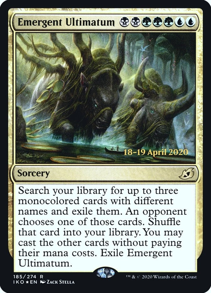 Emergent Ultimatum (185) (Prerelease Cards)