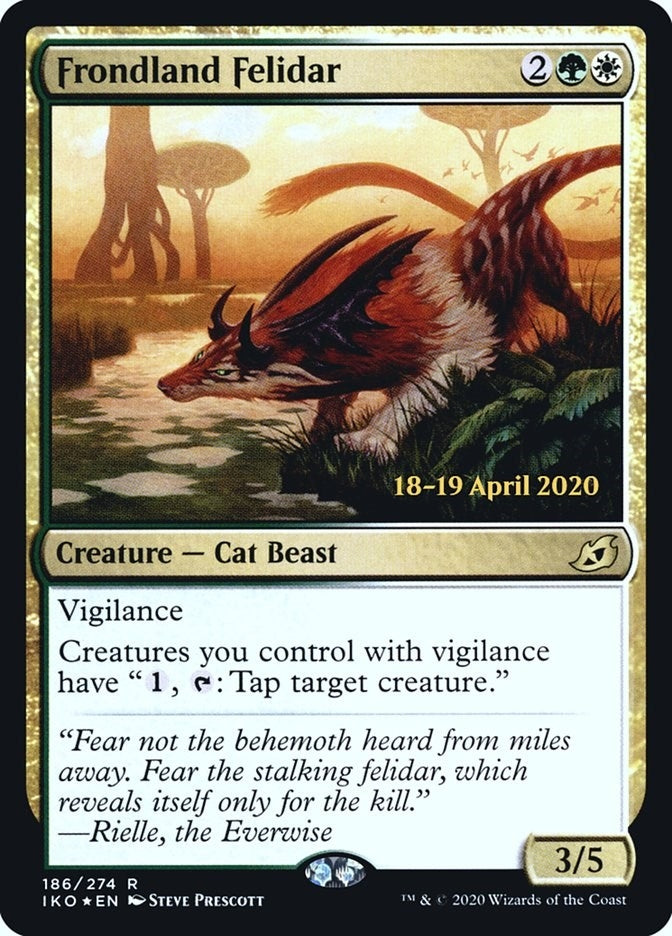 Frondland Felidar (186) (Prerelease Cards)