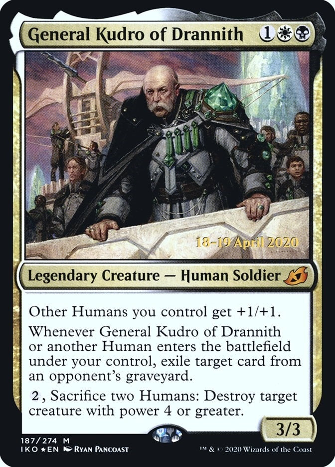 General Kudro of Drannith (187) (Prerelease Cards)