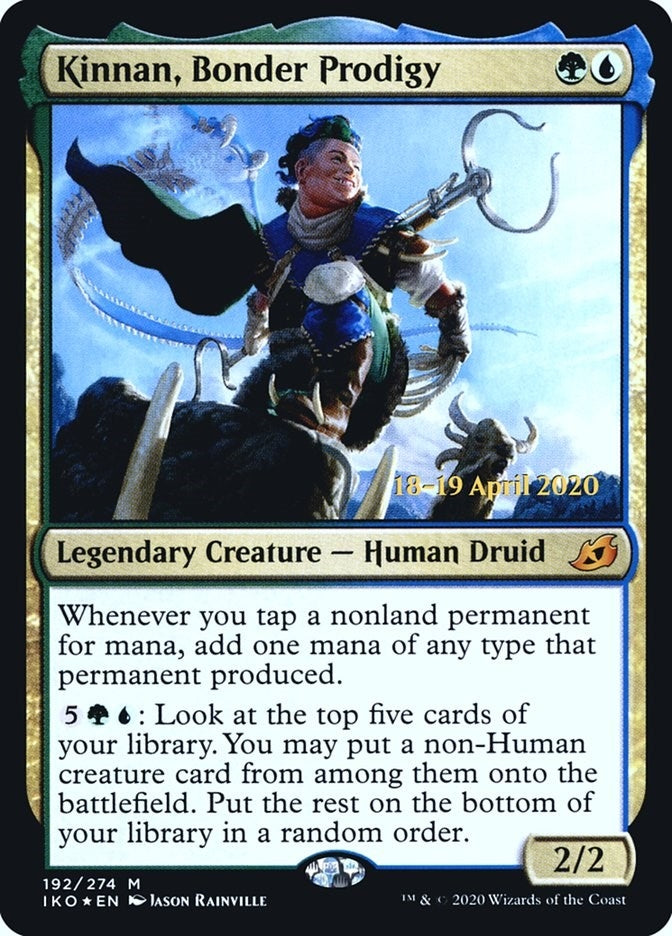 Kinnan, Bonder Prodigy (192) (Prerelease Cards)