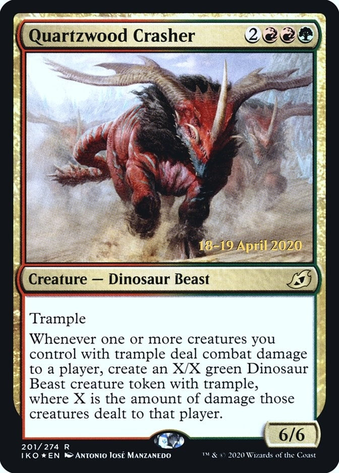 Quartzwood Crasher (201) (Prerelease Cards)