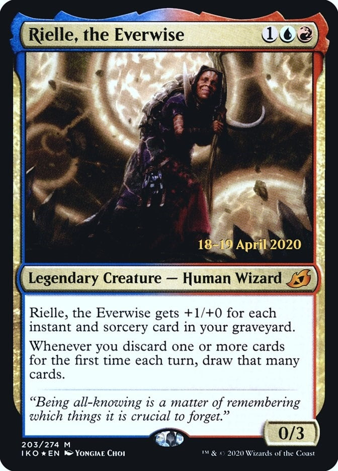 Rielle, the Everwise (203) (Prerelease Cards)