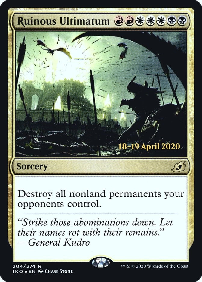 Ruinous Ultimatum (204) (Prerelease Cards)
