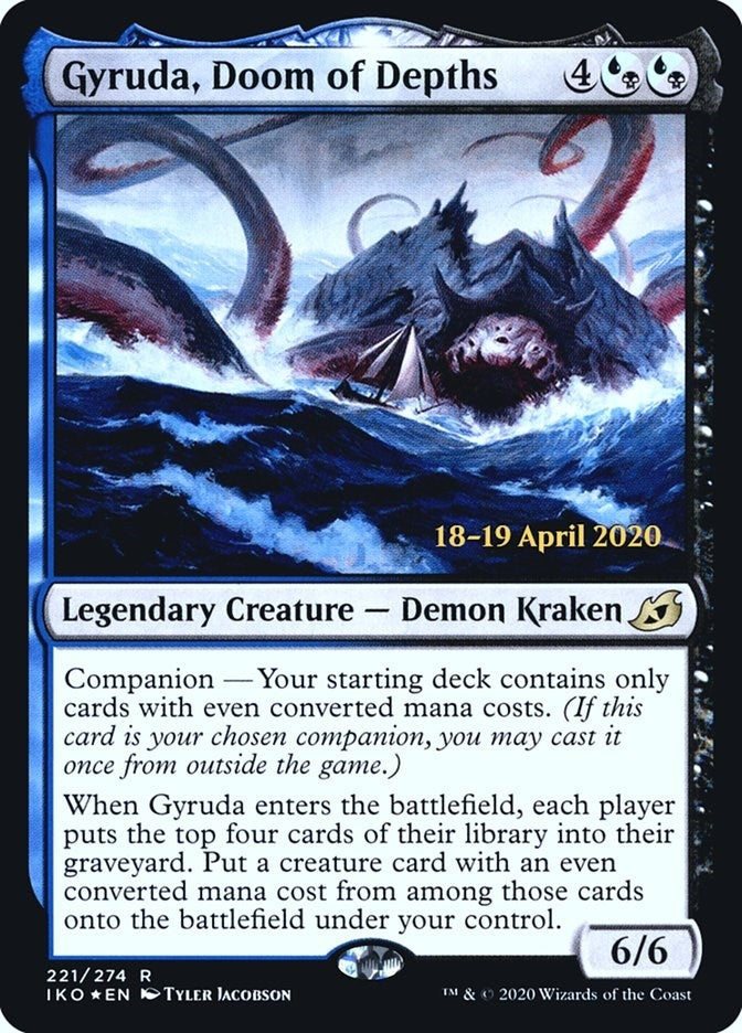 Gyruda, Doom of Depths (221) (Prerelease Cards)
