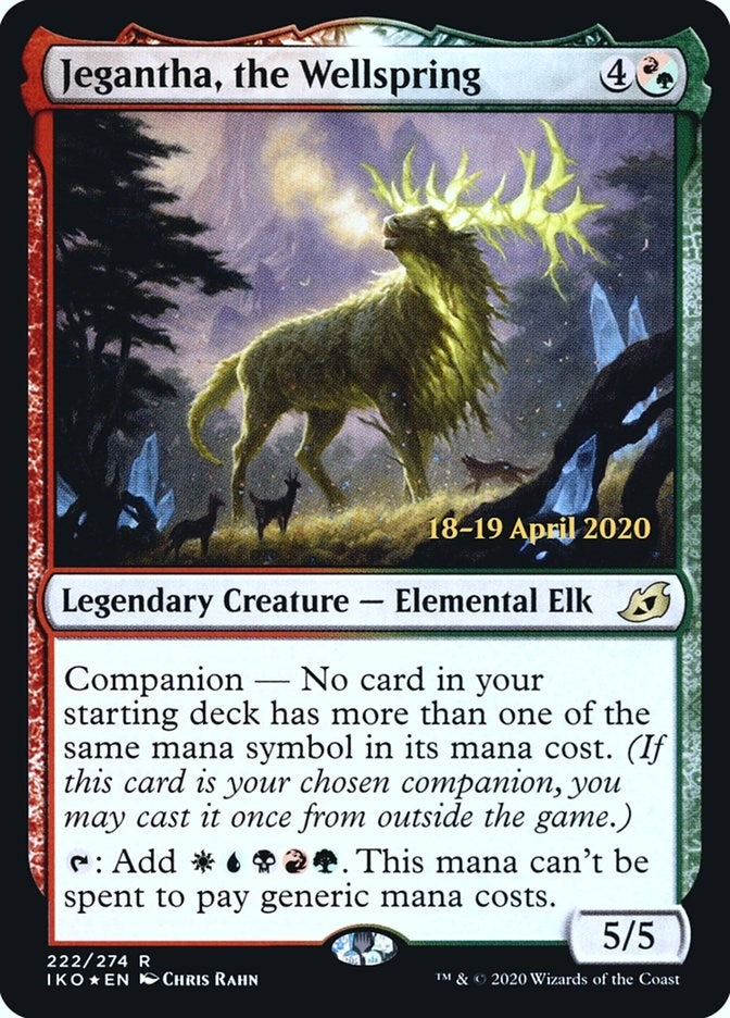 Jegantha, the Wellspring (222) (Prerelease Cards)
