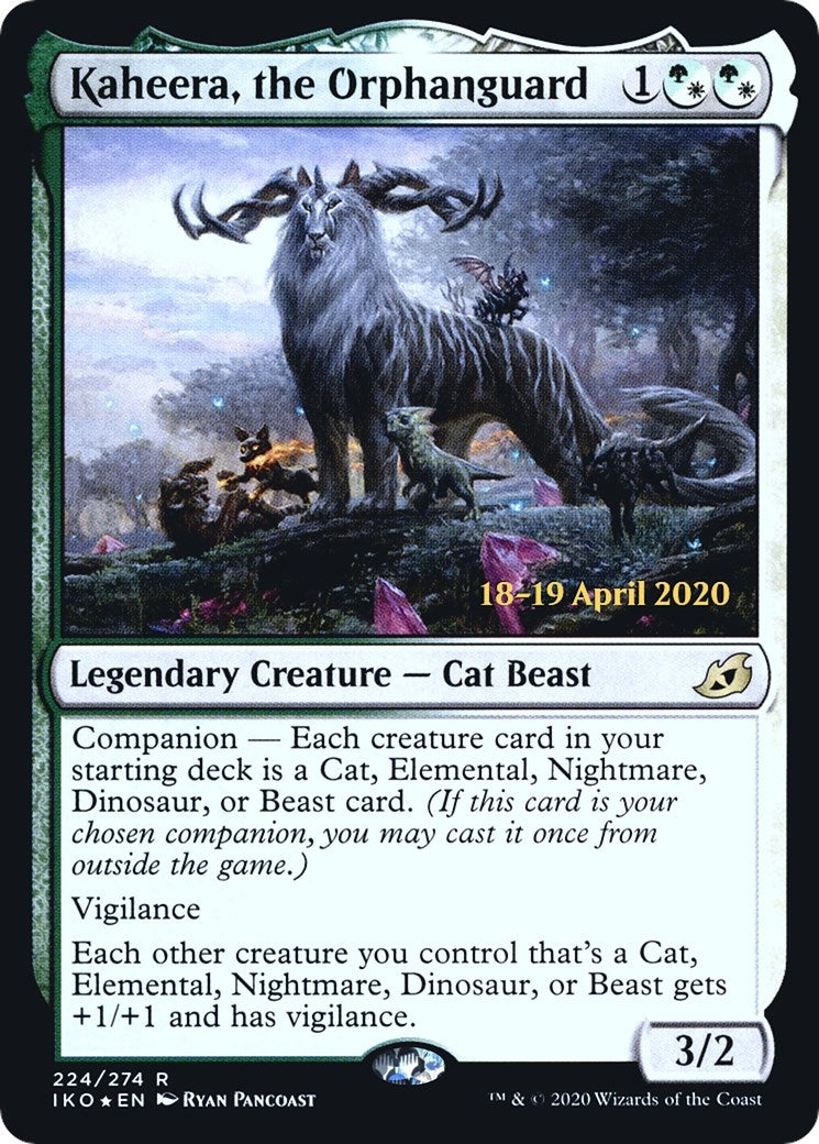 Kaheera, the Orphanguard (224) (Prerelease Cards)