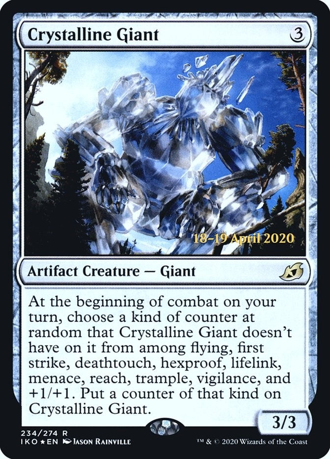 Crystalline Giant (234) (Prerelease Cards)