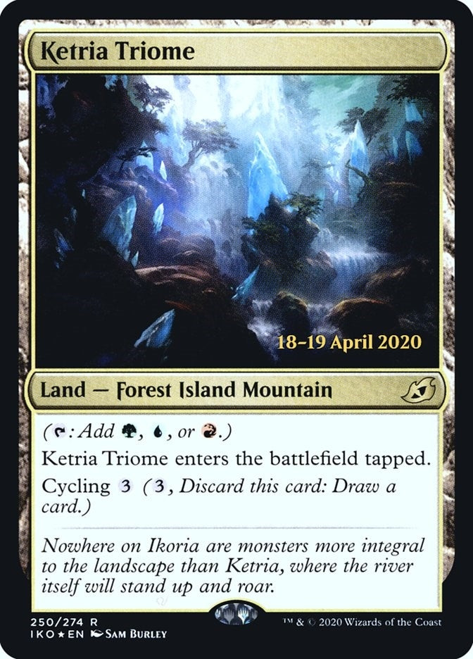 Ketria Triome (250) (Prerelease Cards)