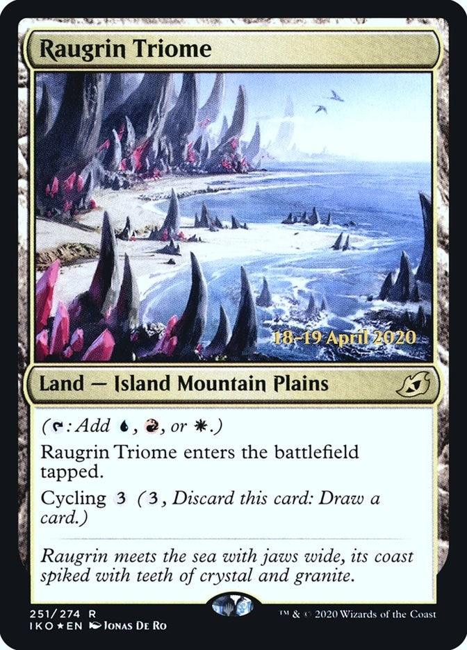 Raugrin Triome (251) (Prerelease Cards)