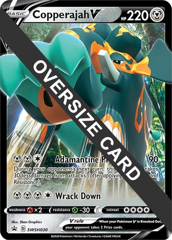 Image for Copperajah V - SWSH030 (SWSH030) (Jumbo Cards) - Pokemon