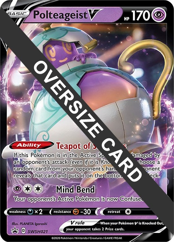 Image for Polteageist V - SWSH021 (SWSH021) (Jumbo Cards) - Pokemon