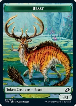 Beast (010) // Hydra Double-Sided Token (10 // 12) (Commander 2020)
