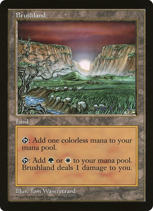 Brushland (Arena League) (Oversize Cards)