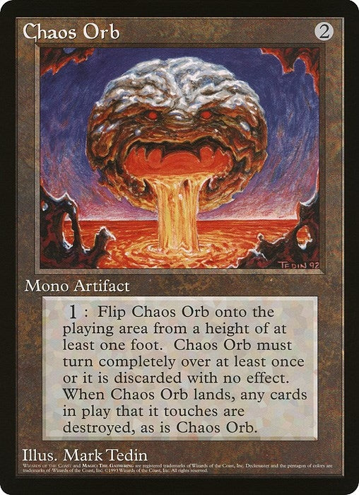 Chaos Orb (InQuest Magazine) (Oversize Cards)