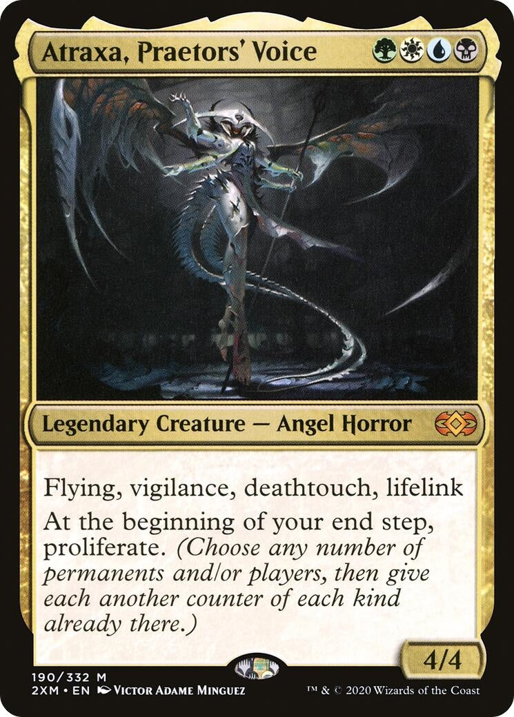 Atraxa, Praetors' Voice (190) (Double Masters)