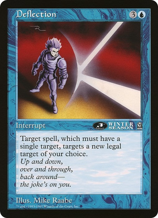 Deflection (3rd Place) (Arena League) (Oversize Cards)