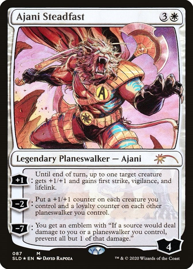 Ajani Steadfast (87) (Secret Lair Drop Series)