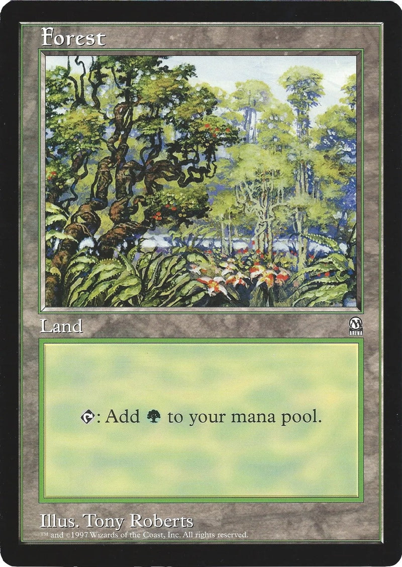 Forest (Arena League) (Oversize Cards)