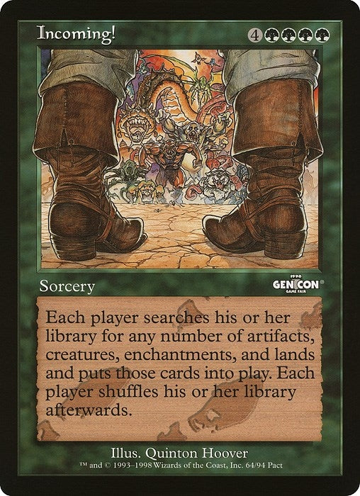 Incoming! (Arena League) (Oversize Cards)
