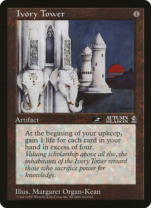 Ivory Tower (2nd Place) (Arena League) (Oversize Cards)