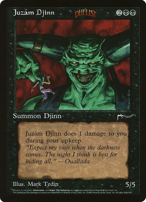 Juzam Djinn (Arena League) (Oversize Cards)