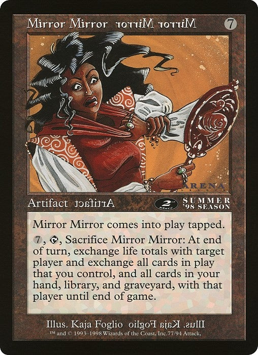 Mirror Mirror (2nd Place) (Arena League) (77) (Oversize Cards)
